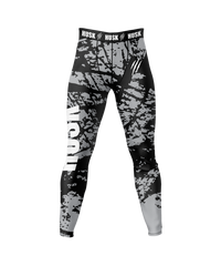 HUSK Men's Compression Leggings - Urban Camo Training Pants
