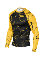 Golden Strike Wings Rash Guard