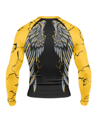 Golden Strike Wings Rash Guard