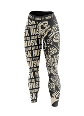 Tattoo Skull Warrior Leggings