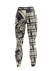 Tattoo Skull Warrior Leggings