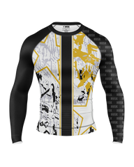 Urban Gold Grid Rash Guard