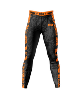 HUSK Men's Compression Leggings - Inferno Tiger