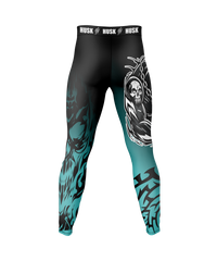 HUSK Men's Compression Leggings - Shadow Panther