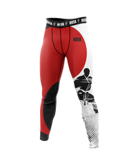 HUSK Men's Compression Leggings - Martial Arts Spirit Pants