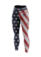 Patriot Star-Spangled Leggings