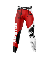 HUSK Men's Compression Leggings - Martial Arts Spirit Pants