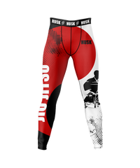 HUSK Men's Compression Leggings - Martial Arts Spirit Pants