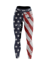 Patriot Star-Spangled Leggings