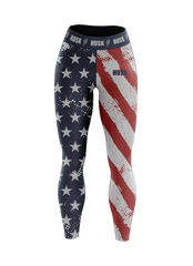 Patriot Star-Spangled Leggings