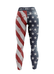 Patriot Star-Spangled Leggings