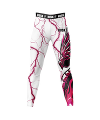 HUSK Men's Compression Leggings - Lightning Dragon