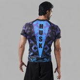 Lunar Wolf Grid Rash Guard