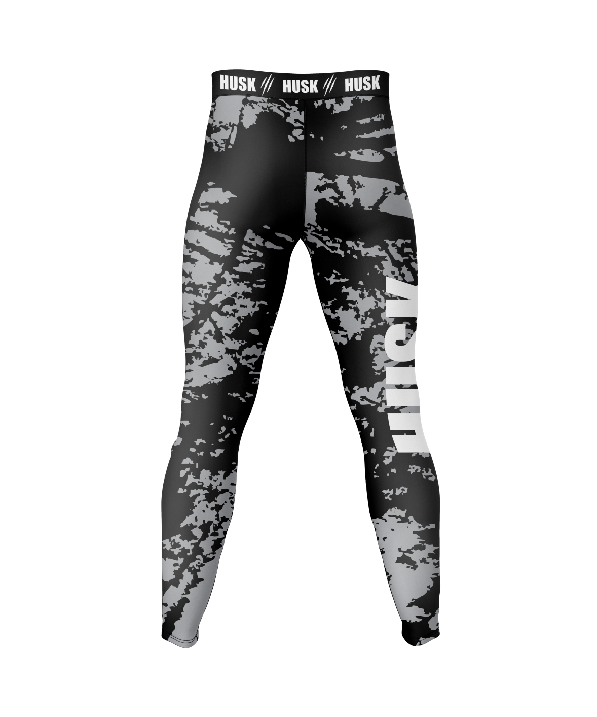 HUSK Men's Compression Leggings - Urban Camo Training Pants