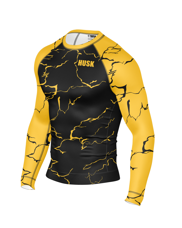 Golden Strike Wings Rash Guard