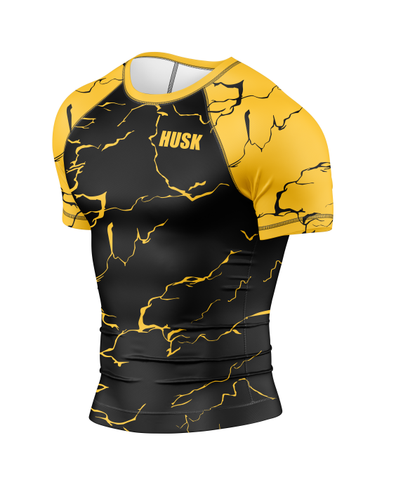 Golden Strike Wings Rash Guard