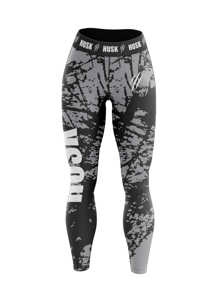 Urban Camo Static Leggings – Monochrome Edition