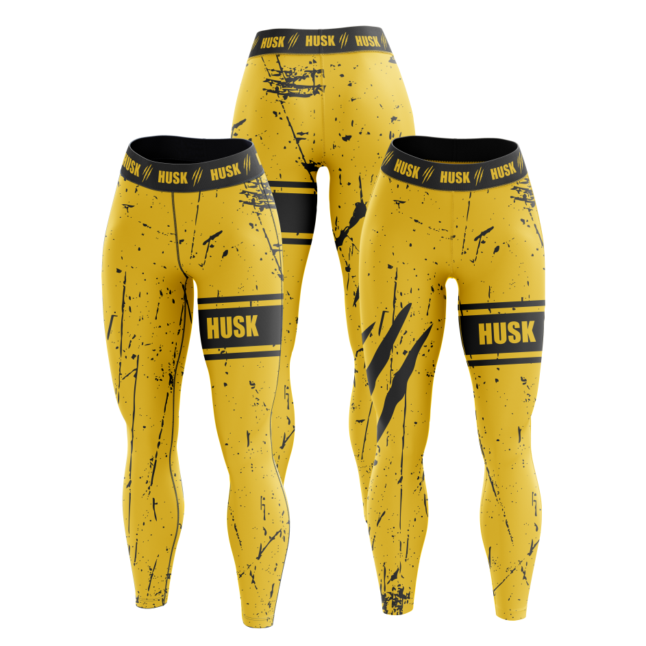 Caution Claw Leggings – Yellow Hazard