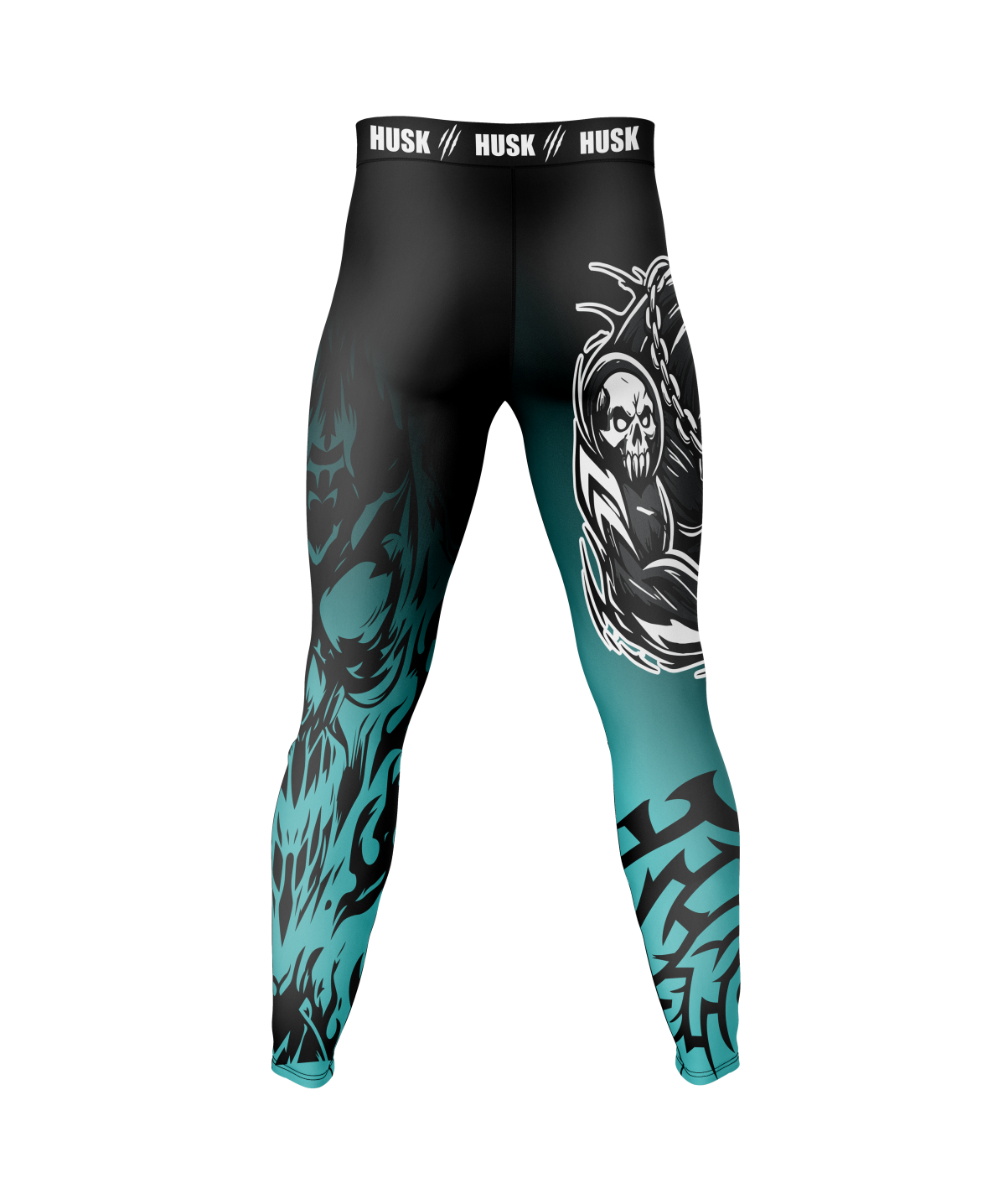 HUSK Men's Compression Leggings - Shadow Panther