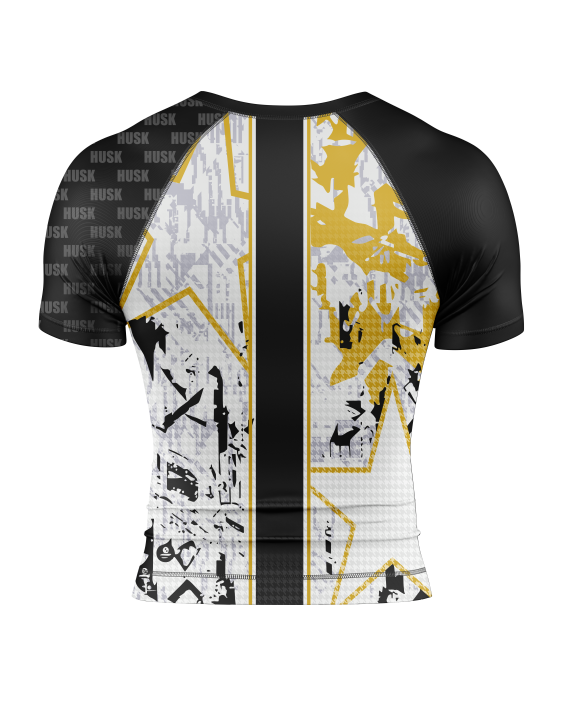 Urban Gold Grid Rash Guard