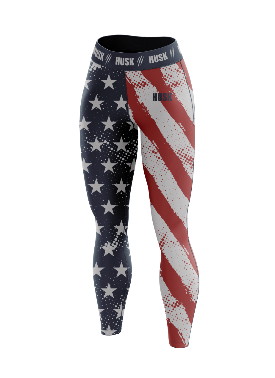Patriot Star-Spangled Leggings