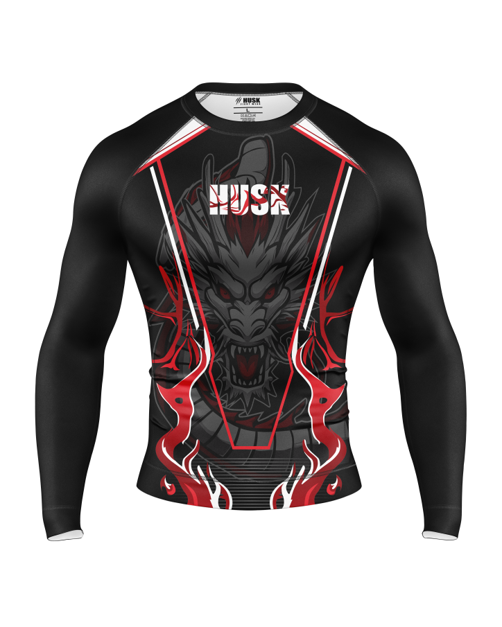 Husk Dragon Rash Guard – Husk Fight Wear
