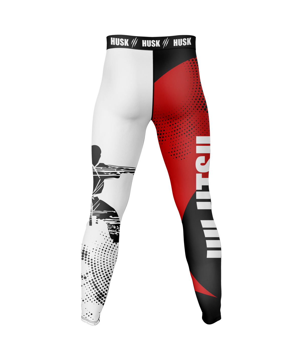 HUSK Men's Compression Leggings - Martial Arts Spirit Pants