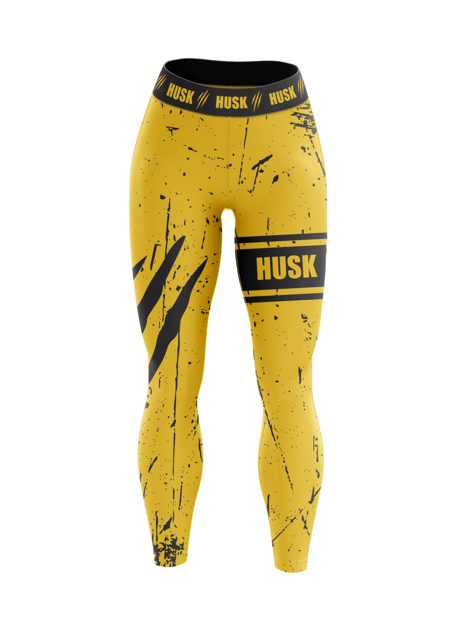 Caution Claw Leggings – Yellow Hazard