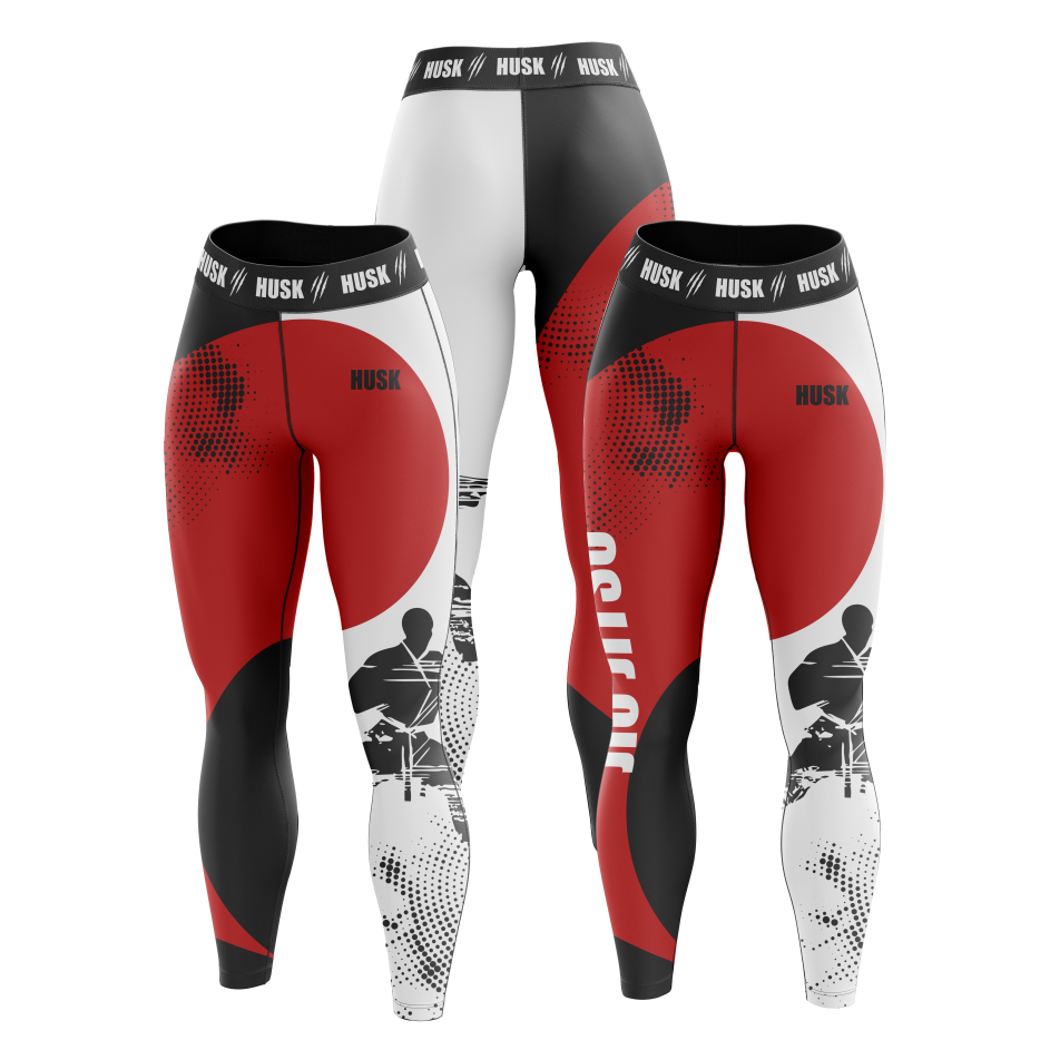 Combat Zone Leggings – Red Strike