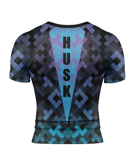 Lunar Wolf Grid Rash Guard