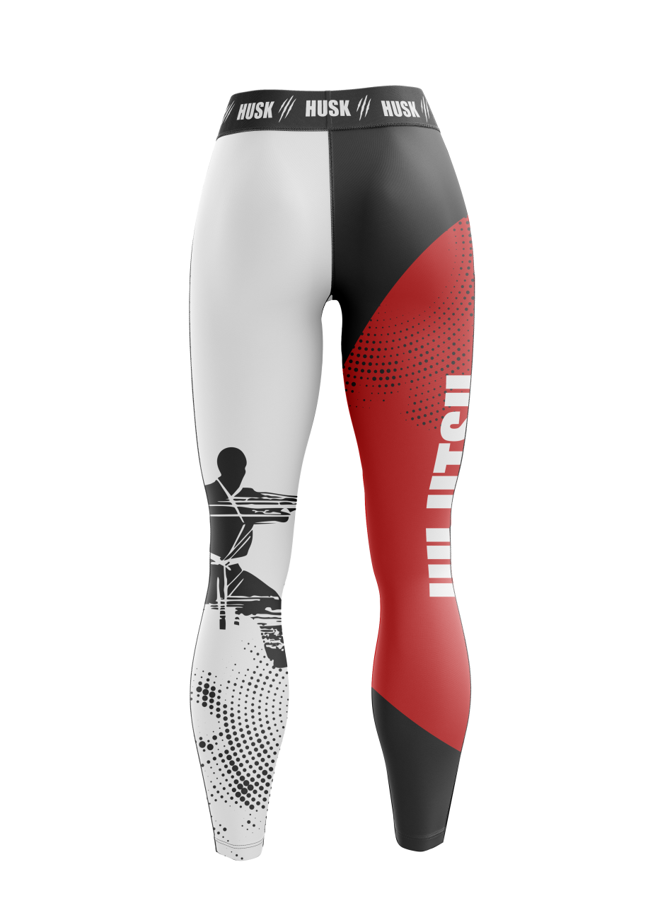 Combat Zone Leggings – Red Strike